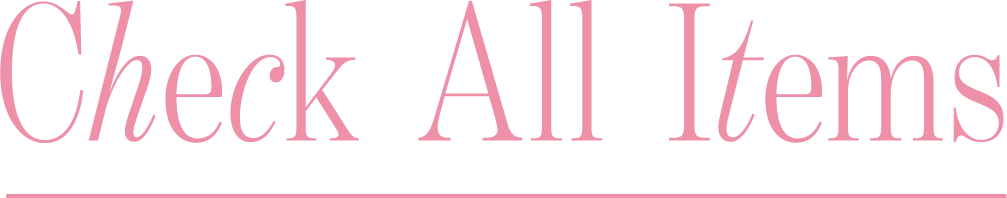 Check All Items