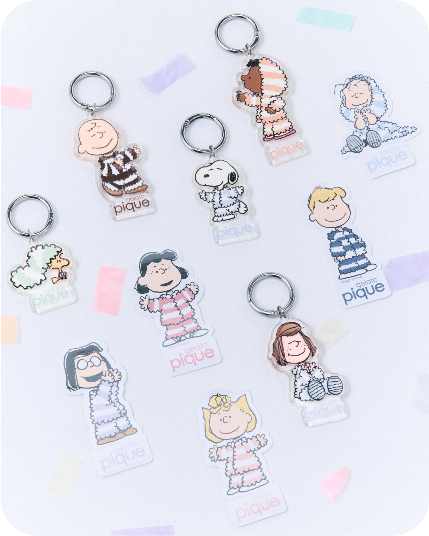 Key charm & Sticker