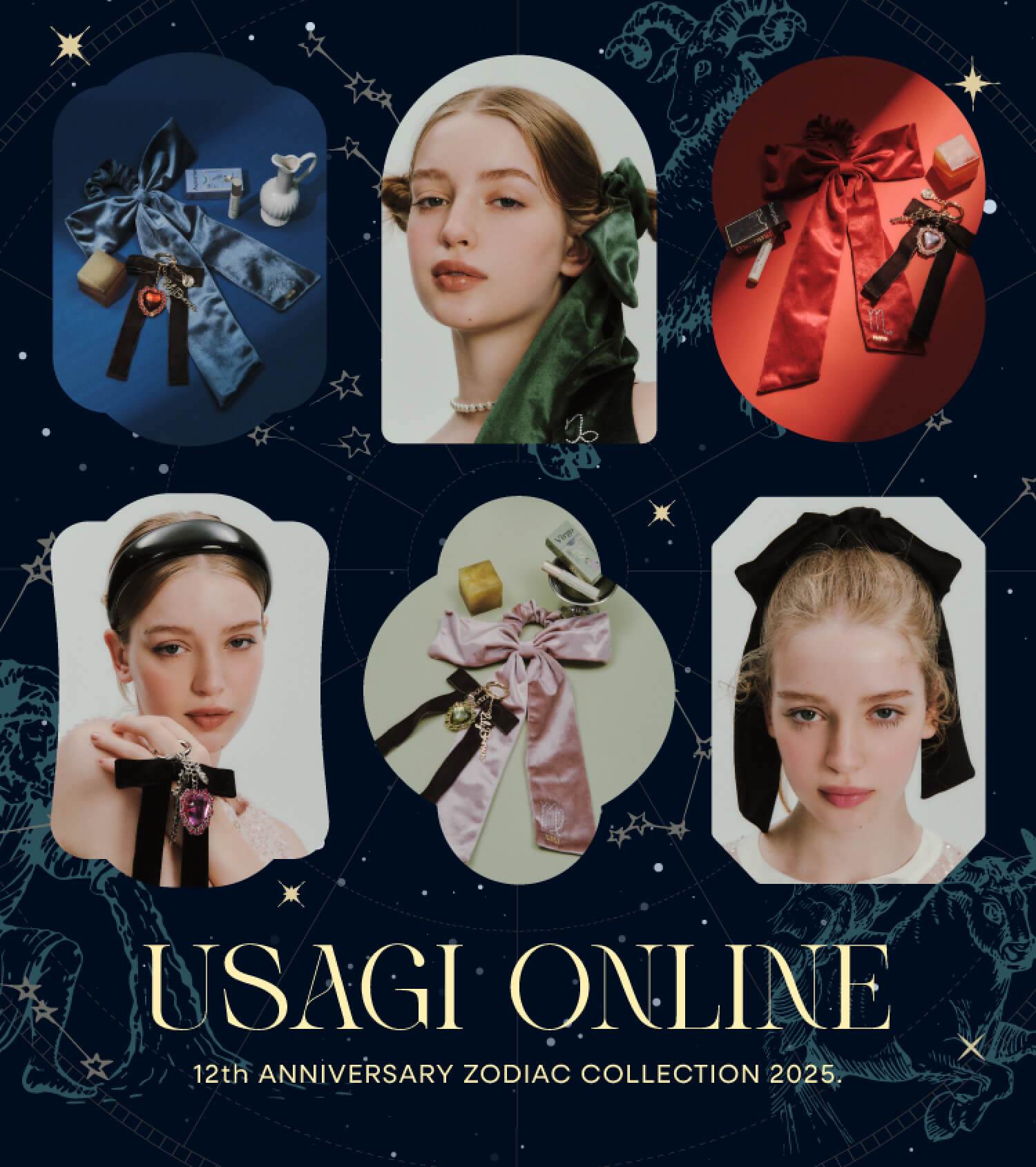 USAGI ONLINE 12th ANNIVERSARY ZODIAC COLLECTION 2025.